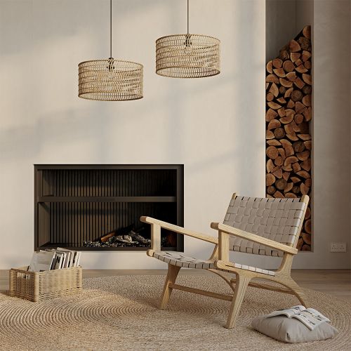 Boho store circle chair